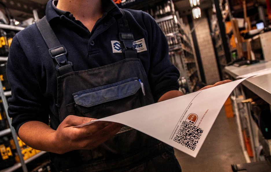 nieuwe functies in powerall connect digitale pakbon inlezen